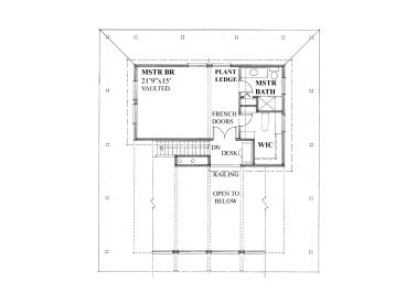 2nd Floor Plan, 010H-0031