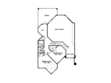 2nd Floor Plan, 043H-0140