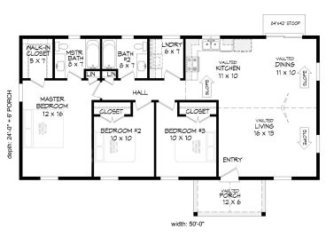 Floor Plan, 062H-0361