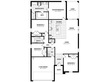 Floor Plan, 064H-0158