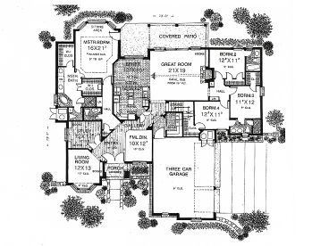 1st Floor Plan, 002H-0075
