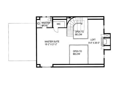 2nd Floor Plan, 012H-0180