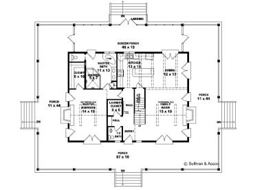 1st Floor Plan, 006H-0069