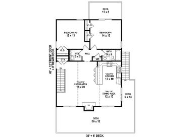 2nd Floor Plan, 006G-0169