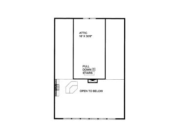 2nd Floor Plan, 012H-0285