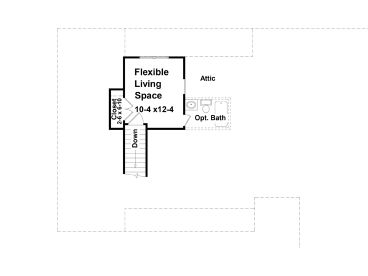 2nd Floor Plan, 001H-0058