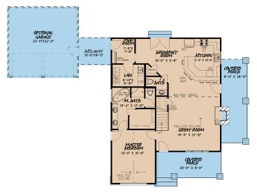 1st Floor Plan, 074H-0091