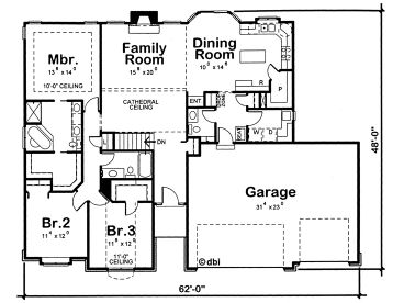 Floor Plan, 031H-0321