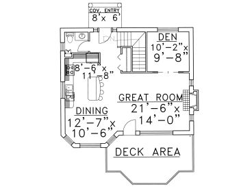 Floor Plan, 012H-0012