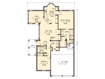 Floor Plan, 054G-0012