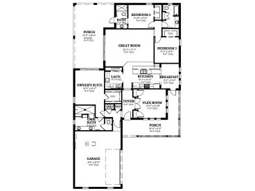 Floor Plan, 064H-0065
