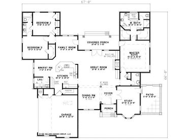 Floor Plan, 025H-0012