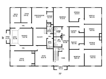 1st Floor Plan, 006C-0031