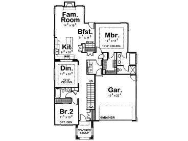 Floor Plan, 031H-0138