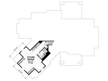 2nd Floor Plan, 023H-0189