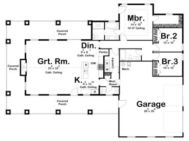 Floor Plan, 050H-0356
