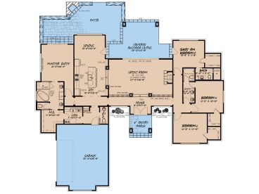 Floor Plan, 074H-0130