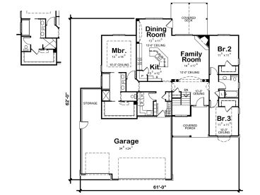Floor Plan, 031H-0318
