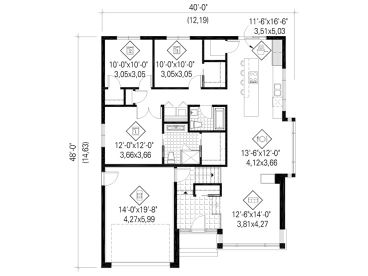 Floor Plan, 072H-0249