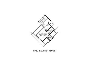 2nd Floor Plan, 084H-0027