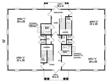 1st Floor Plan, 006C-0048