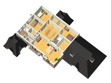 2nd Floor Plan, 072H-0124