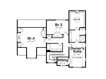 2nd Floor Plan, 031H-0361