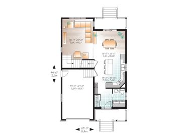 1st Floor Plan, 027H-0301