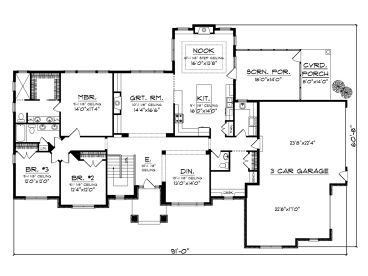 Floor Plan, 020H-0281