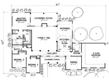 Floor Plan, 036H-0012