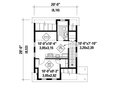 2nd Floor Plan, 072G-0033