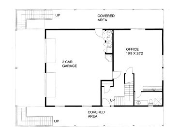 1st Floor Plan, 012G-0145