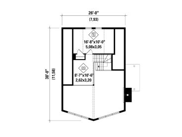 2nd Floor Plan, 072H-0206