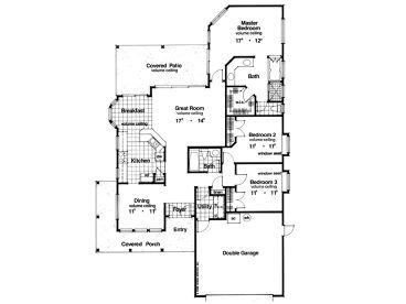 Floor Plan, 043H-0032