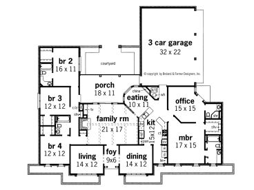 Floor Plan, 021H-0144