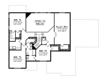 2nd Floor Plan, 020H-0426