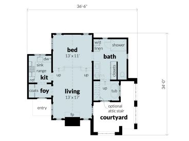 Floor Plan, 052H-0147