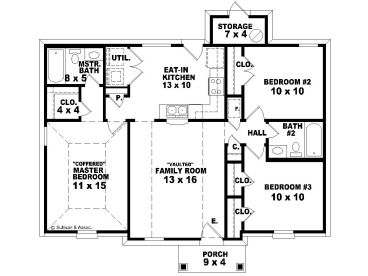 Floor Plan, 006H-0006