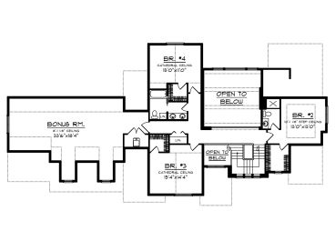 2nd Floor Plan, 020H-0424
