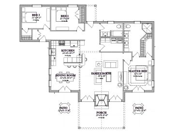 Floor Plan, 073H-0089