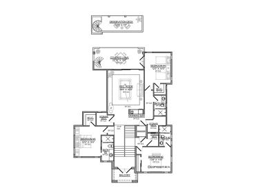 2nd Floor Plan, 070H-0068
