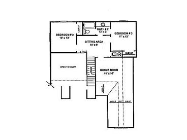 2nd Floor Plan, 004H-0048