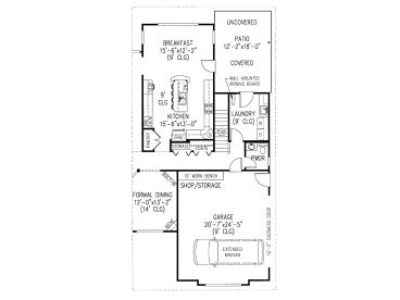 Opt Floor Plan, 044H-0009