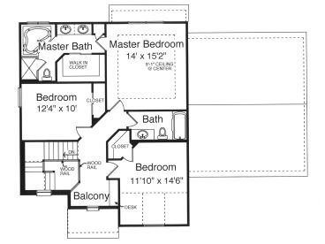 2nd Floor Plan, 046H-0056