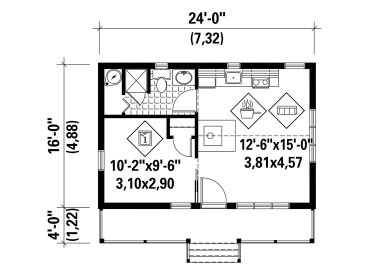 Floor Plan, 072H-0180