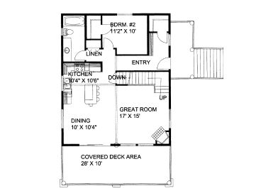 1st Floor Plan, 012H-0286
