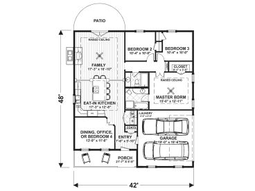 Floor Plan, 007H-0143