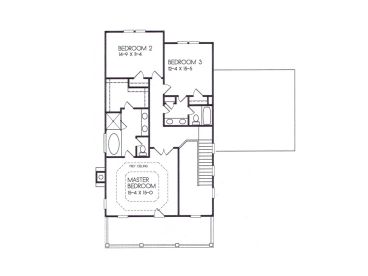 2nd Floor Plan, 045H-0020