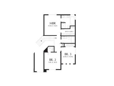 2nd Floor Plan, 034H-0201