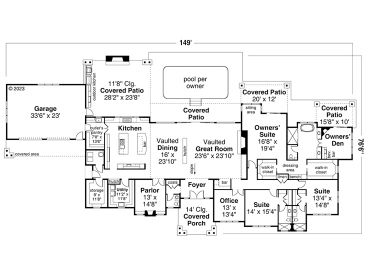 Floor Plan, 051H-0415